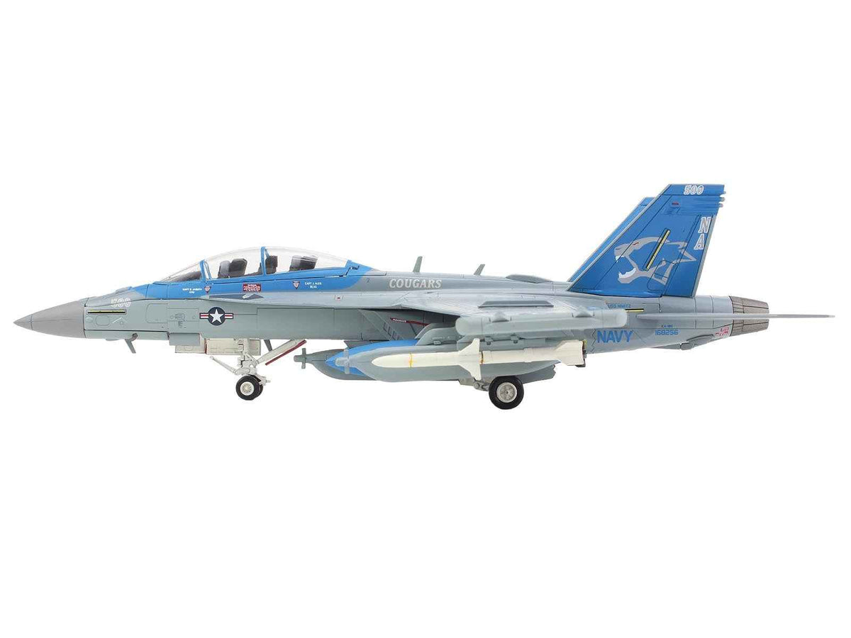 Miniature Motors Boeing EA-18G Growler aircraft diecast model in navy livery, detailed 1/72 scale military aircraft by Hobby Master