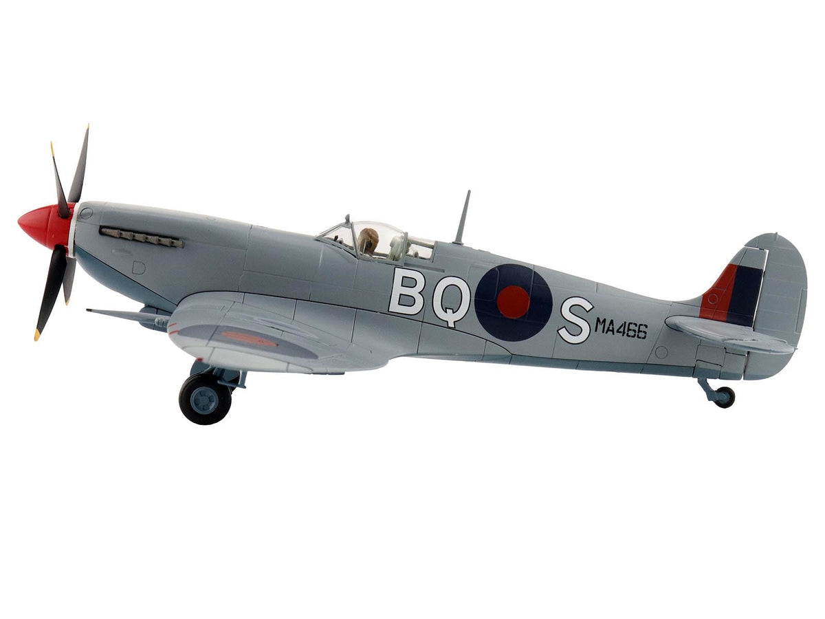Miniature Motors 1/48 diecast model of Supermarine Spitfire Mk IXc fighter aircraft "MA466 BQ-S" of RAAF No. 451 Squadron.