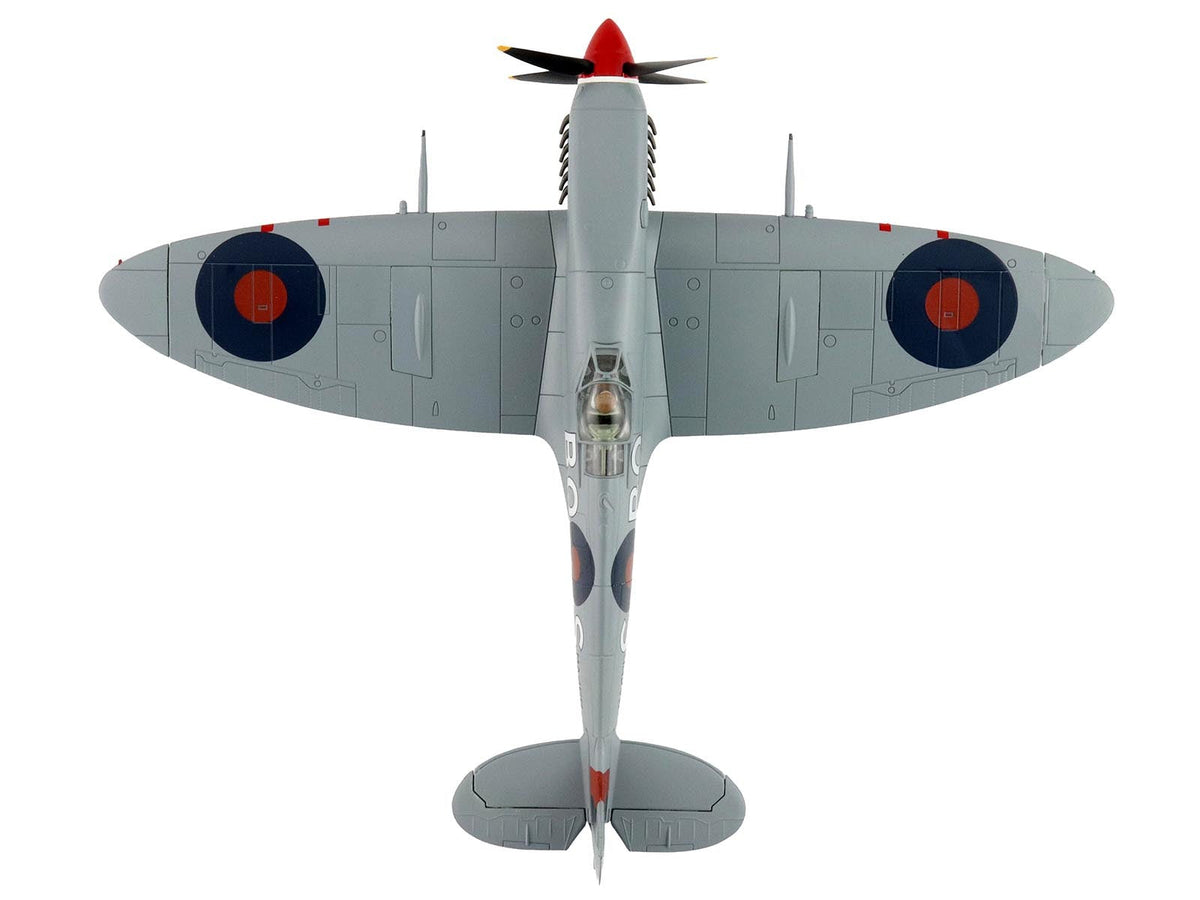Miniature Motors 1/48 diecast model of Supermarine Spitfire Mk IXc fighter aircraft MA466 BQ-S No. 451 Squadron Corsica 1944