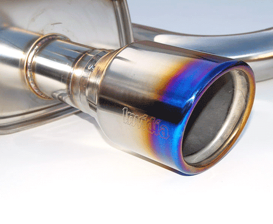 Invidia Q300 Cat Back Exhaust Titanium Tip Honda Civic Si Sedan 2006-2011 | HS06HC4G3T - Evergreen Kings