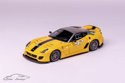 Cars' Lounge Ferrari 599XX Yellow #97 1:64 - Evergreen Kings
