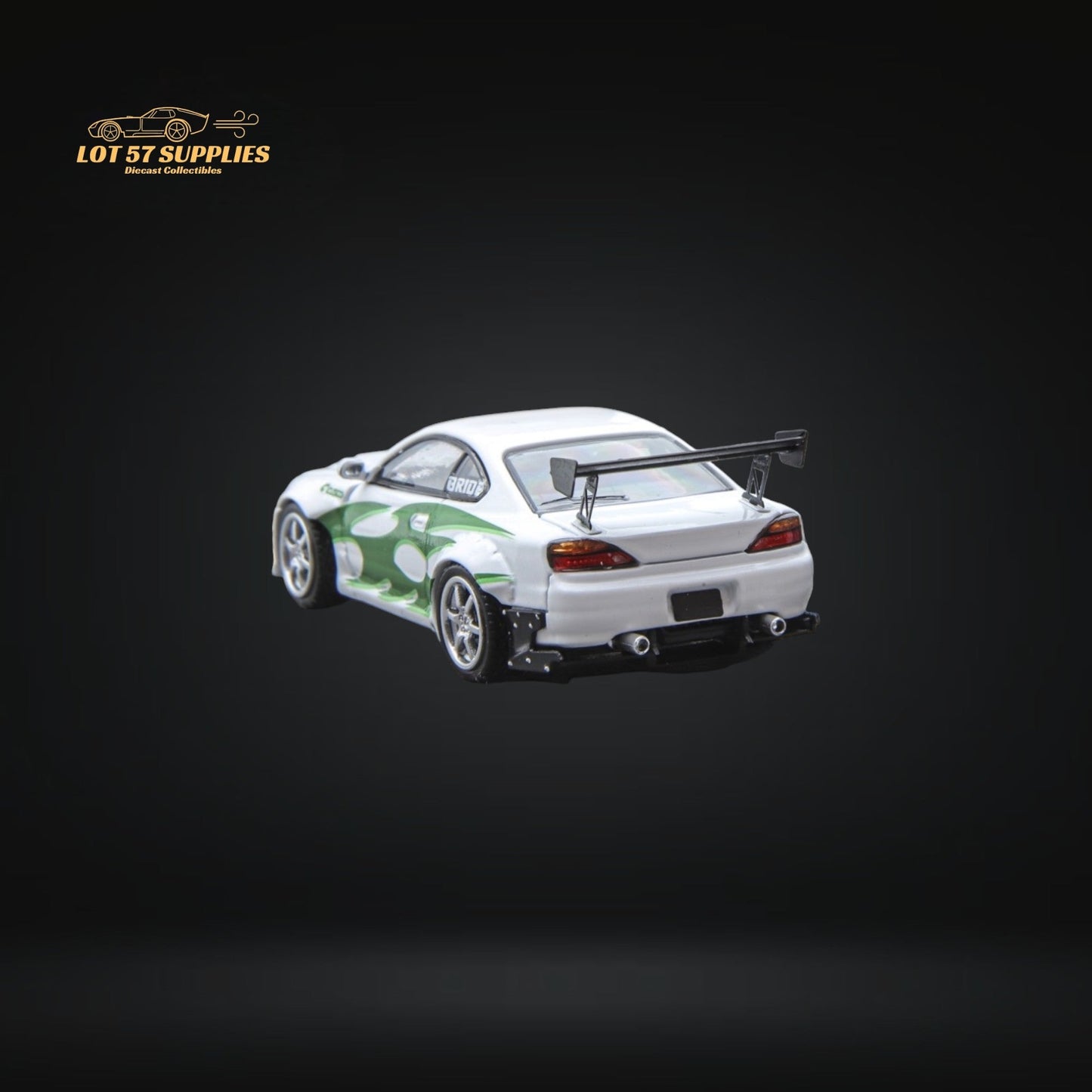 Focal Horizon Silvia S15 White - Green 1:64 - Evergreen Kings
