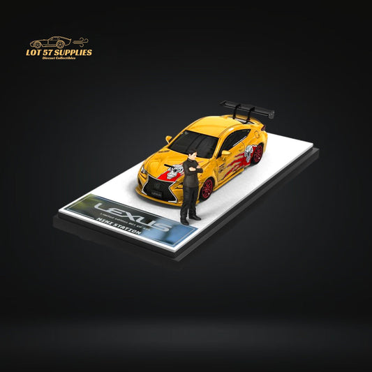Mini Station Lexus IS 300 F Sport 1:64 - Evergreen Kings