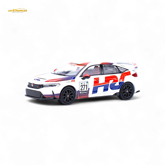 Pop Race Honda Civic FL5 Type-R TCR HRC Livery 1:64 - Evergreen Kings