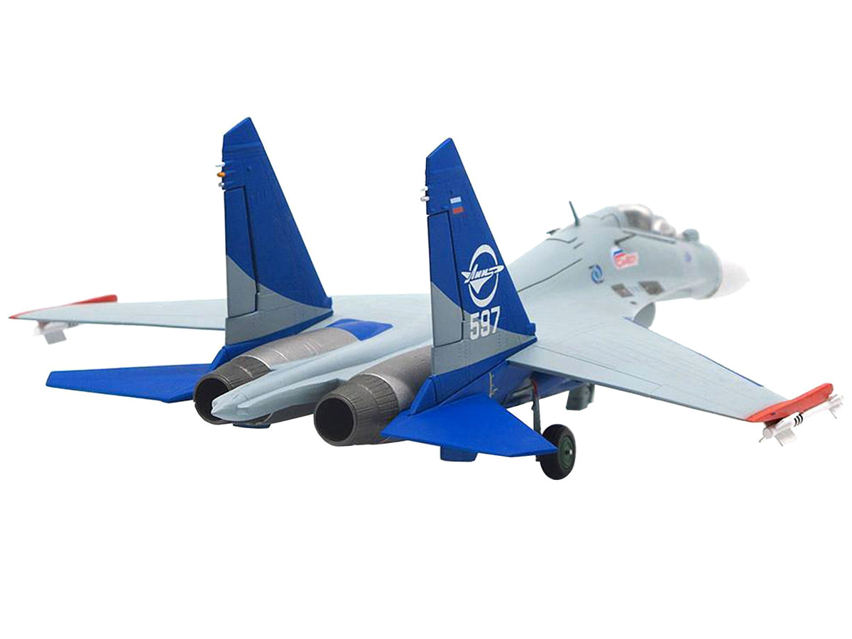 Miniature Motors 1/72 Sukhoi Su-30LL Flanker-C diecast model aircraft with detailed markings, representing the Gromov Flight Research Institute.