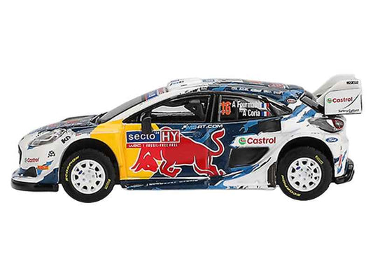 Ford Puma Rally1 #16 Adrien Fourmaux - Alexandre Coria "M-Sport Ford WRT" 3rd Place "Rally Finland" (2024) Limited Edition 1/64 Diecast Model Car by Mini GT