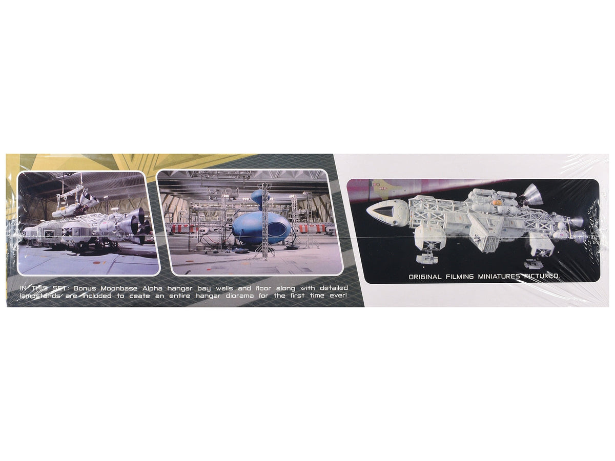 Detailed image of the Skill 2 Model Kit Eagle Transporter Metamorph Edition from "Space: 1999," 1/48 scale TV series model by MPC.