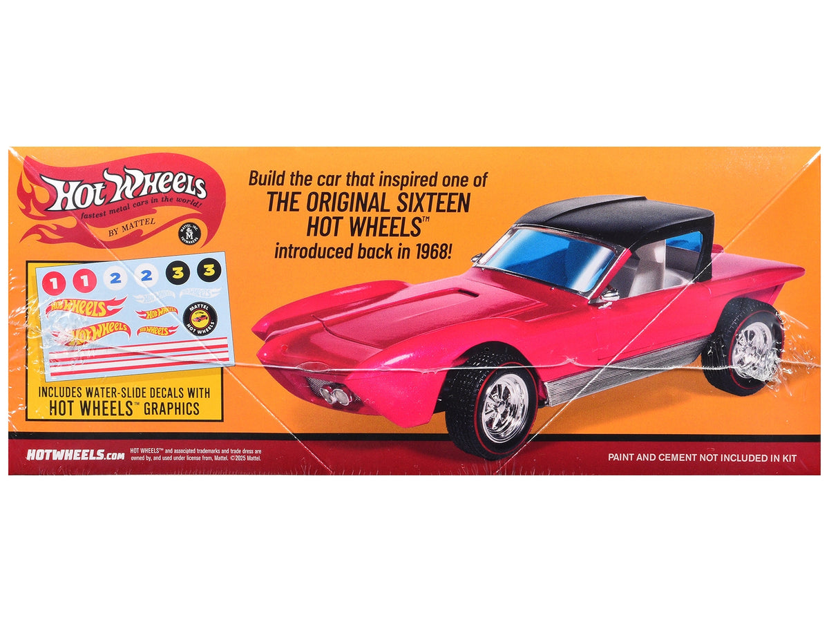 Miniature Motors Skill 2 Model Kit Python Car "Hot Wheels" 1/25 scale model kit by MPC, featuring detailed parts and vibrant design