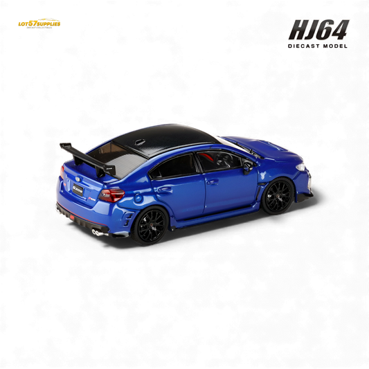(Pre-Order) Hobby Japan Subaru S208 WR Blue Pearl 1:64 - Evergreen Kings