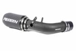 JDMuscle Perrin cold air intake for 2008-2014 WRX and 2008-2015 STI, black performance intake system with filter and tubing.
