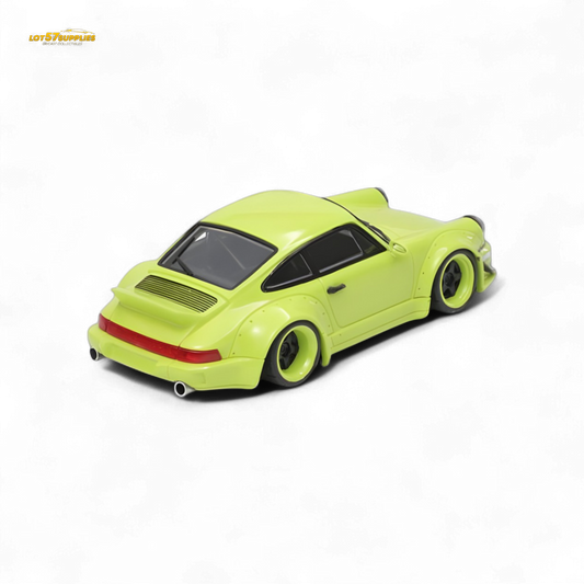 Fast Speed Rauh-Welt RWB964 Wide-Body Duck Wing Green 1:64 - Evergreen Kings