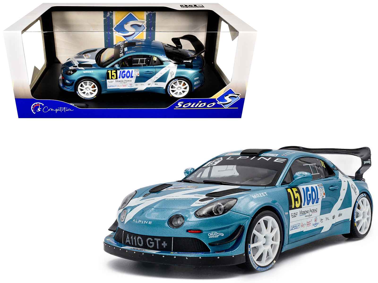 Alpine A110 Rallye GT+ #15 Raphael Astier - Denis Giraudet 