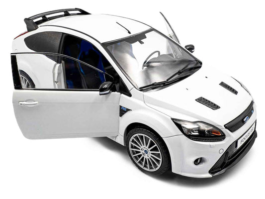 2009 Ford Focus RS MK2 Frozen White 1/18 Diecast Model Car by Solido