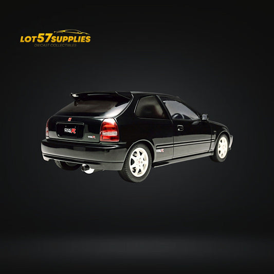 MOTORHELIX Honda Civic Type-R EK9 Black 1:18 - Evergreen Kings