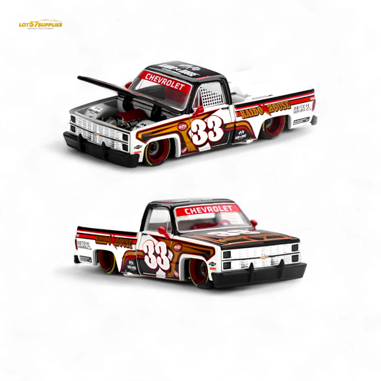 (Pre-Order) Kaido House Chevrolet Silverado Intimidator V1 1:64 - Evergreen Kings