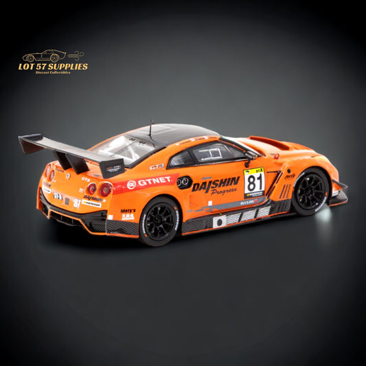 Tarmac Works Nissan GT-R R35 NISMO GT3 1:64 - Evergreen Kings