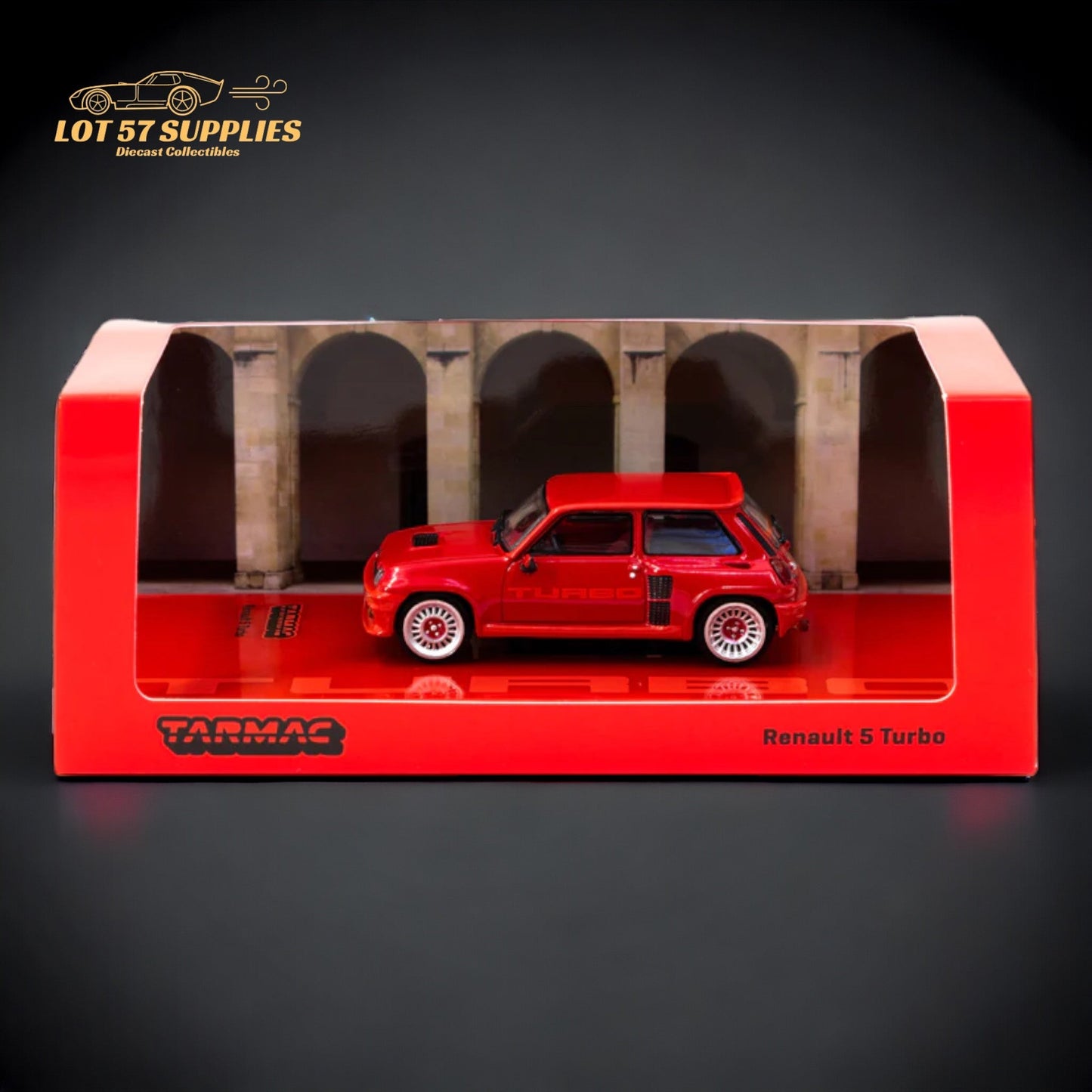 Tarmac Works Renault 5 Turbo Red 1:64 - Evergreen Kings