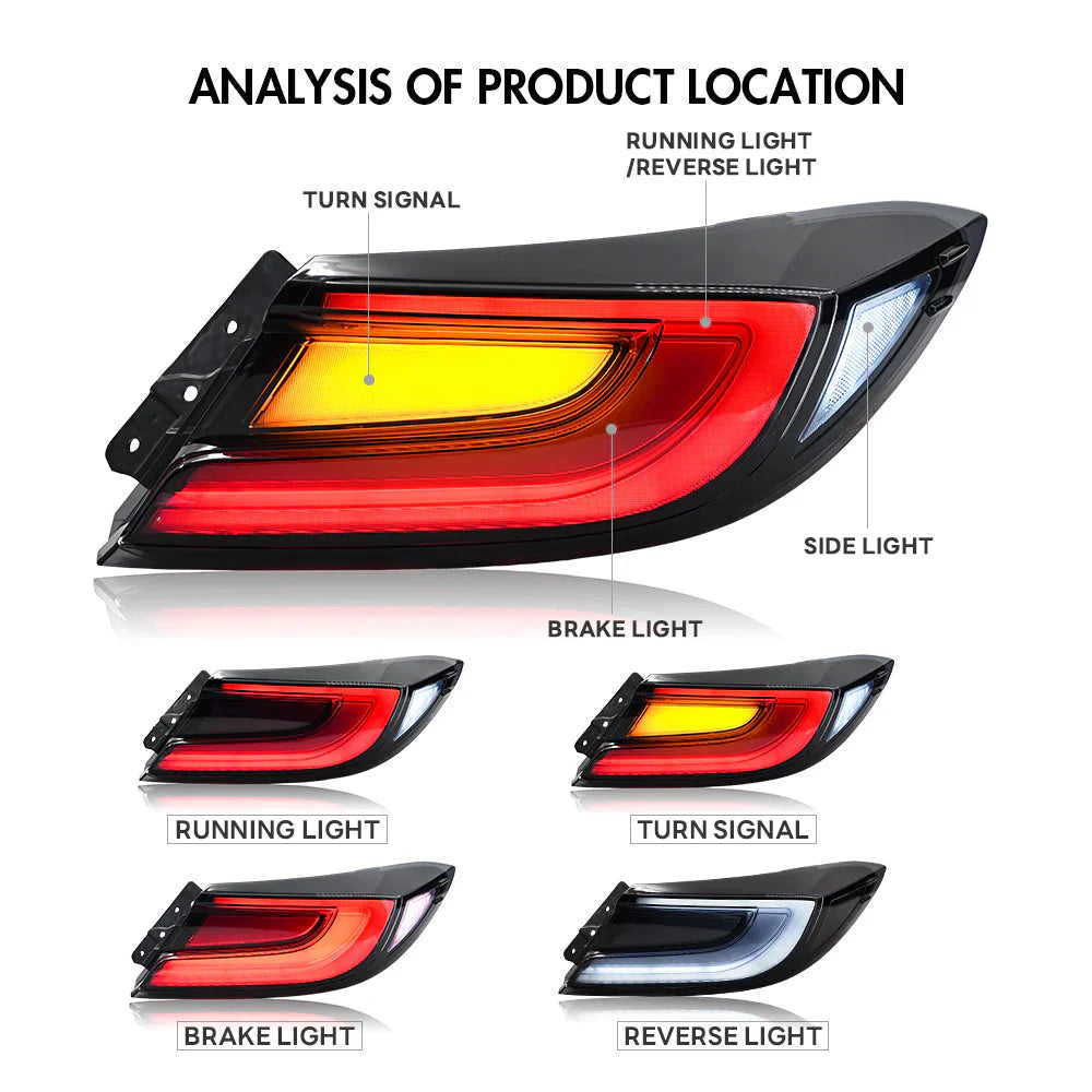 NTXGlow x Invoke Concepts LED tail lights for 2022–2026 Subaru BRZ and Toyota GR86