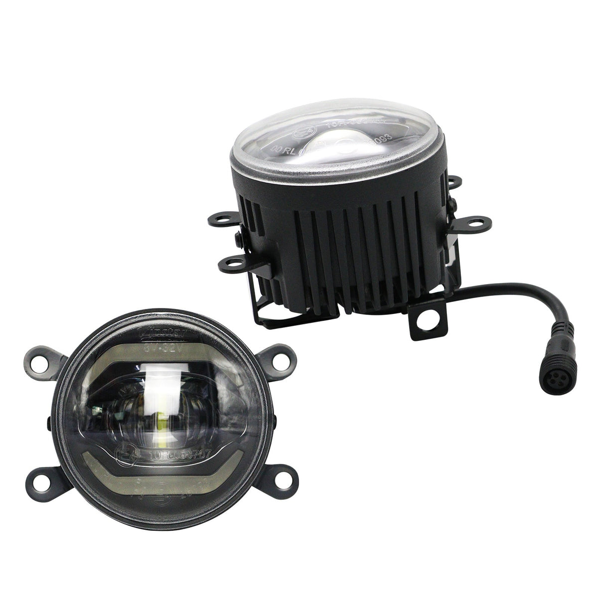 JDMuscle V2 LED Halo DRL fog lights for WRX, STI, and BRZ vehicles