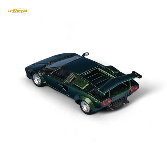 Findclassically Countach LP5000S Canepa Green 1:64 - Evergreen Kings