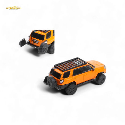 GCD Toyota 4 Runner Light Modified Version Orange 1:64 - Evergreen Kings