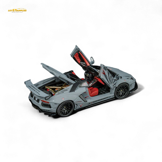 TPC Rhino Model Lamborghini LP720-4 Roadster Wide-Body 1:64 - Evergreen Kings