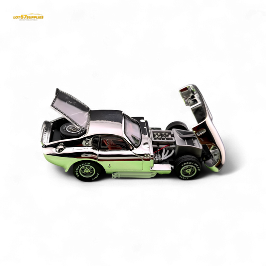 Fine Works64 Shelby Daytona Chrome Silver 1:64 - Evergreen Kings
