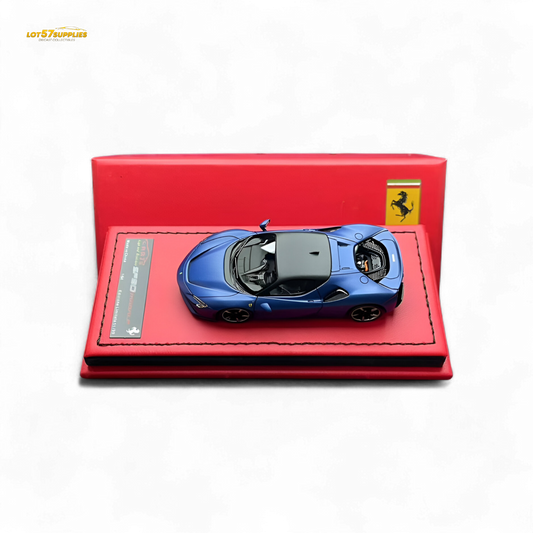 ART Ferrari SF90 Abu Dhabi Blue 1:64 - Evergreen Kings
