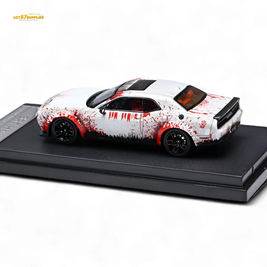 Stance Hunters Dodge Challenger SRT Hellcat Blood Red 1:64 - Evergreen Kings