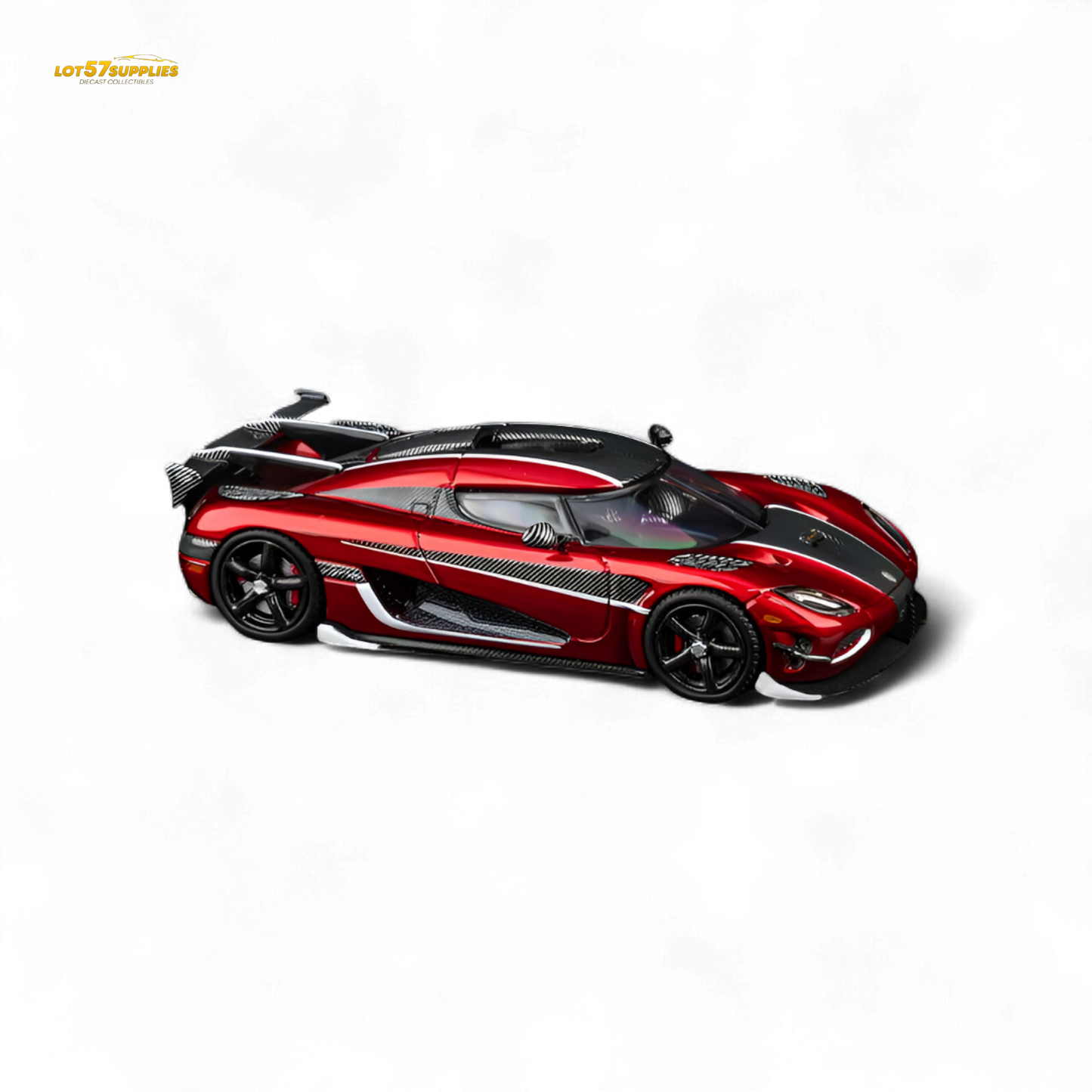 TPC Agera RS Metallic Red 1:64 - Evergreen Kings