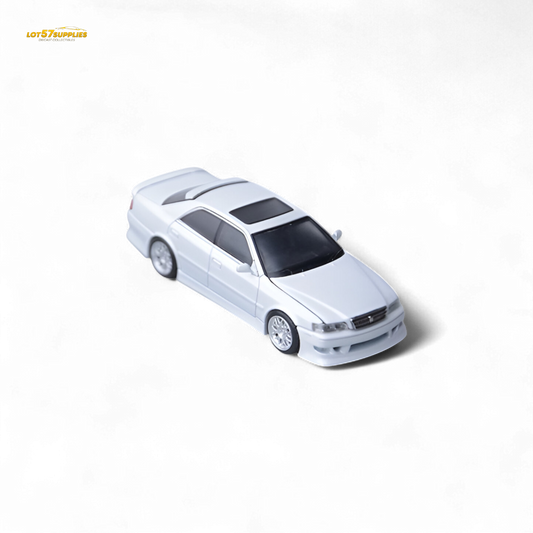 Model One Toyota JZX100 Pearl White 1:64 - Evergreen Kings