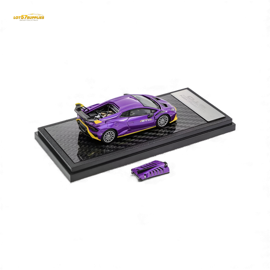 (Pre-Order) LCD Lamborghini Huracan STO Purple 1:64 - Evergreen Kings