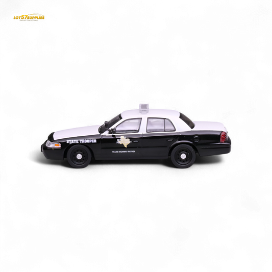 596 Ford Crown Victoria Texas DPS Highway Patrol 1:64 - Evergreen Kings