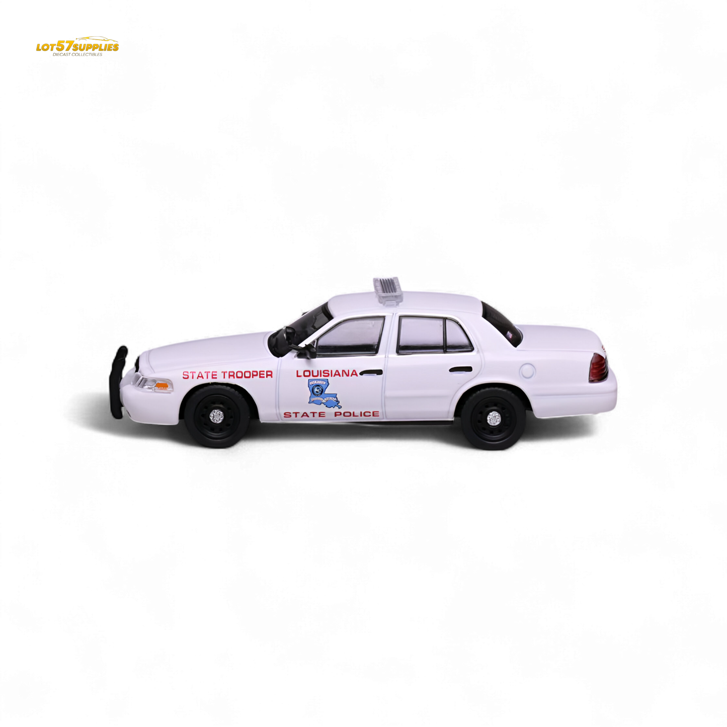 596 Ford Crown Victoria Louisiana State Police 1:64 - Evergreen Kings