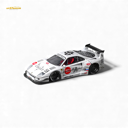 (Pre-Order) Star Models Ferrari F40 LB-Works White 1:64 - Evergreen Kings