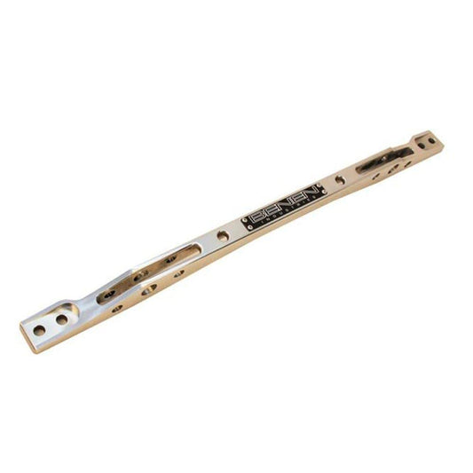 BLOX Racing BENEN Industries front lower X-member brace for 92-95 Honda Civic and 94-01 Acura Integra chassis, enhancing stability.