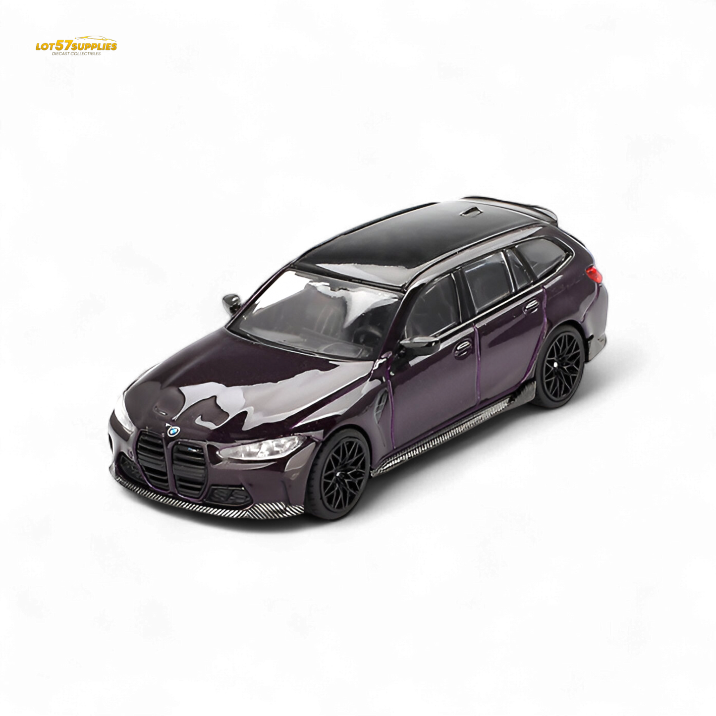 Mini-GT BMW M3 M Performance Touring Daytona Violet 1:64 - Evergreen Kings