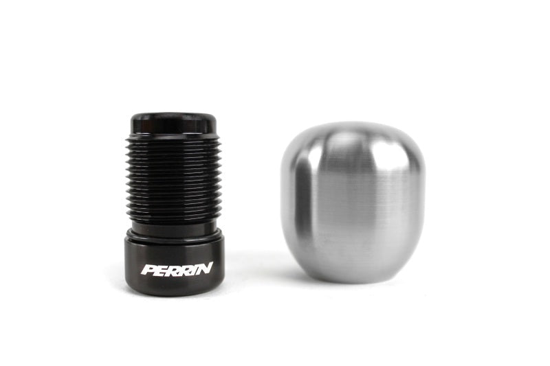 PERRIN weighted barrel stainless steel shift knob for BRZ, FR-S, 86, and GR86 manual transmissions