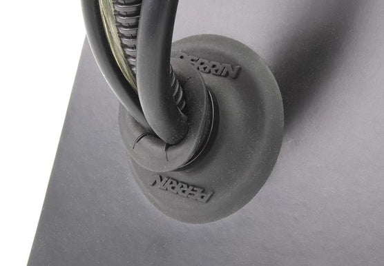 Perrin Firewall Grommet for 2015-2021 Subaru WRX/STI, JDMuscle gauge sensors and wiring protection in black rubber.