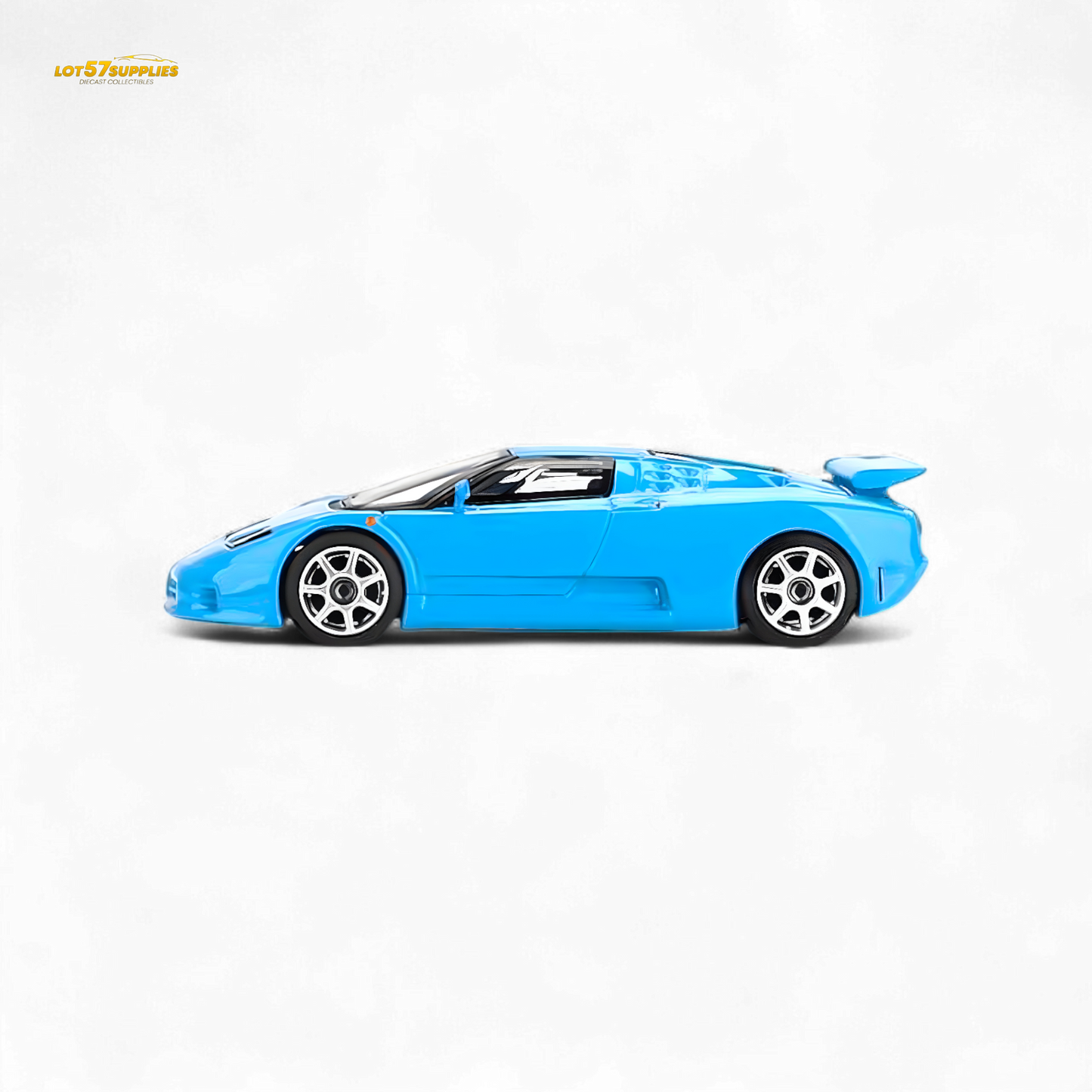 Mini-GT Bugatti EB110 Super Sport Blu Bugatti #890 1:64 - Evergreen Kings