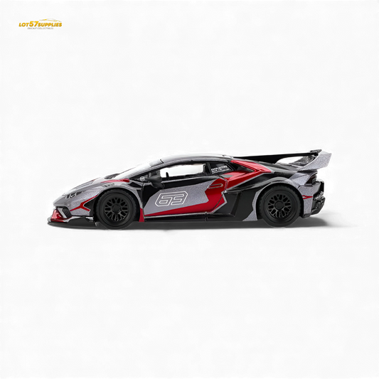 (Pre-Order) Mini GT LB Works Lamborghini Huracan GT RONIN 1:64 - Evergreen Kings