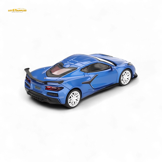 Mini-GT Chevrolet Corvette Z06 2023 Elkhart Lake Blue 1:64 - Evergreen Kings
