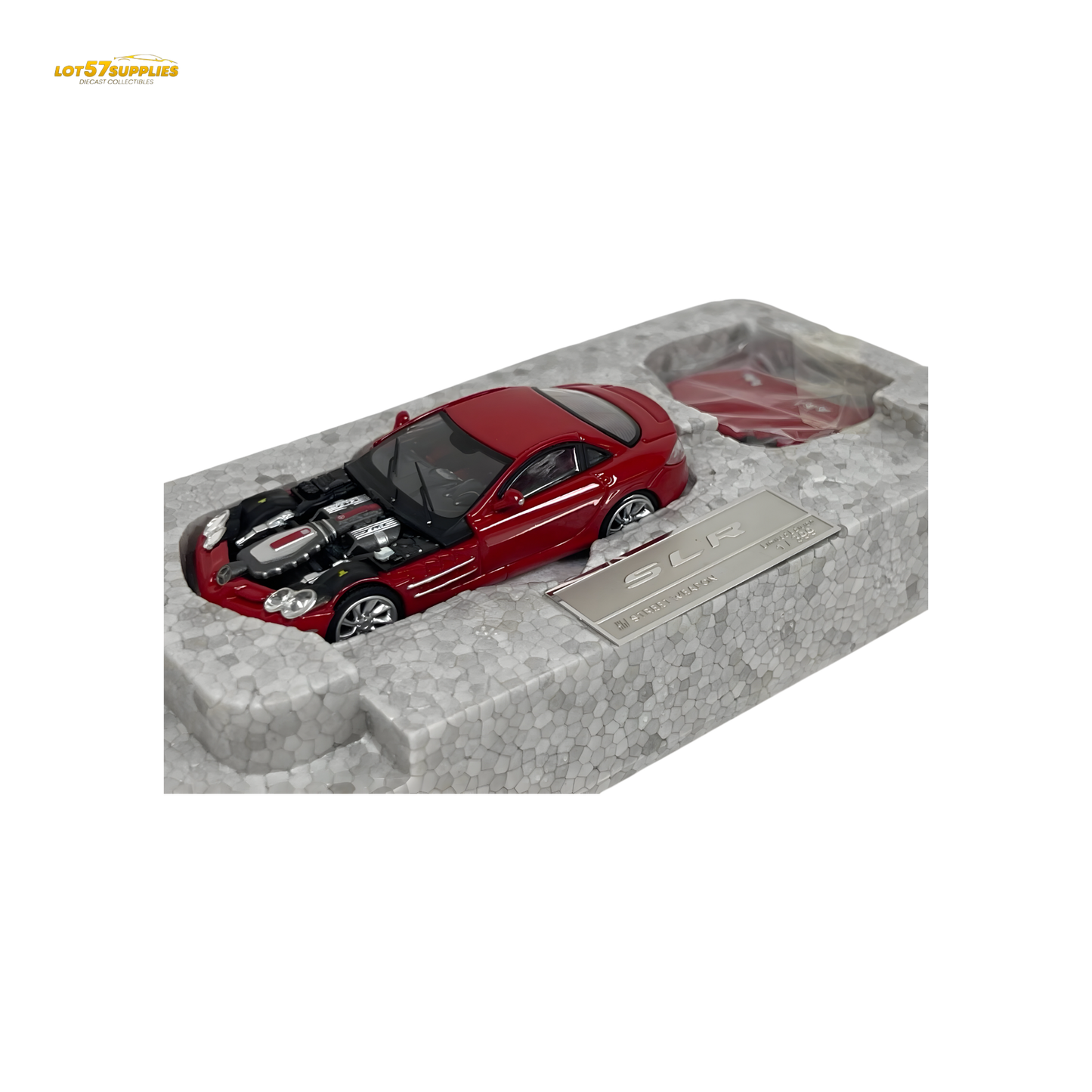 Street Weapon Mercedes-Benz McLaren SLR Red 1:64 - Evergreen Kings