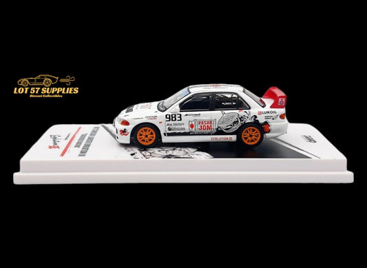 Inno64 Mitsubishi Lancer Evo III Trackerz Racing 1:64 - Evergreen Kings