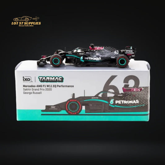 Tarmac Works Mercedes-AMG F1 W11 EQ Performance Russell 1:64 - Evergreen Kings