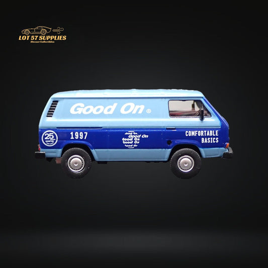 Tarmac Works Volkswagen T3 Panel Van 1:64 - Evergreen Kings