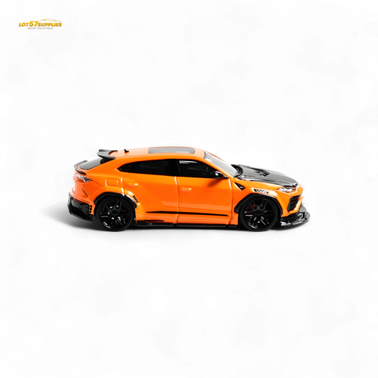 Flame Lamborghini Urus LBWK Metallic Orange 1:64 - Evergreen Kings
