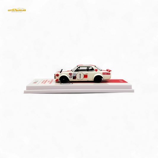 Inno64 Nissan Skyline 2000 GT-R KPGC10 #1 Takahashi Kunimitsu Fuji Masters 1971 1:64 - Evergreen Kings