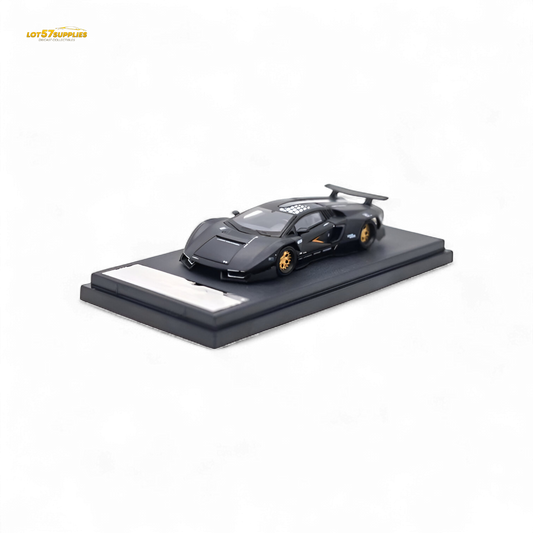 TimeMicro Countach Black 1:64 - Evergreen Kings