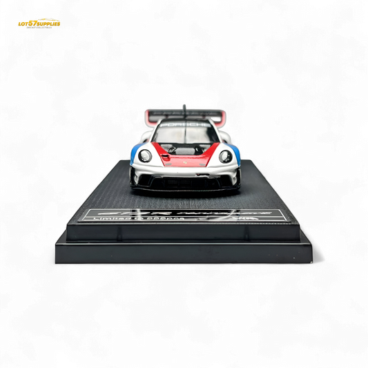 HKM Model Porsche 911 GT3 Rennsport White 1:64 - Evergreen Kings